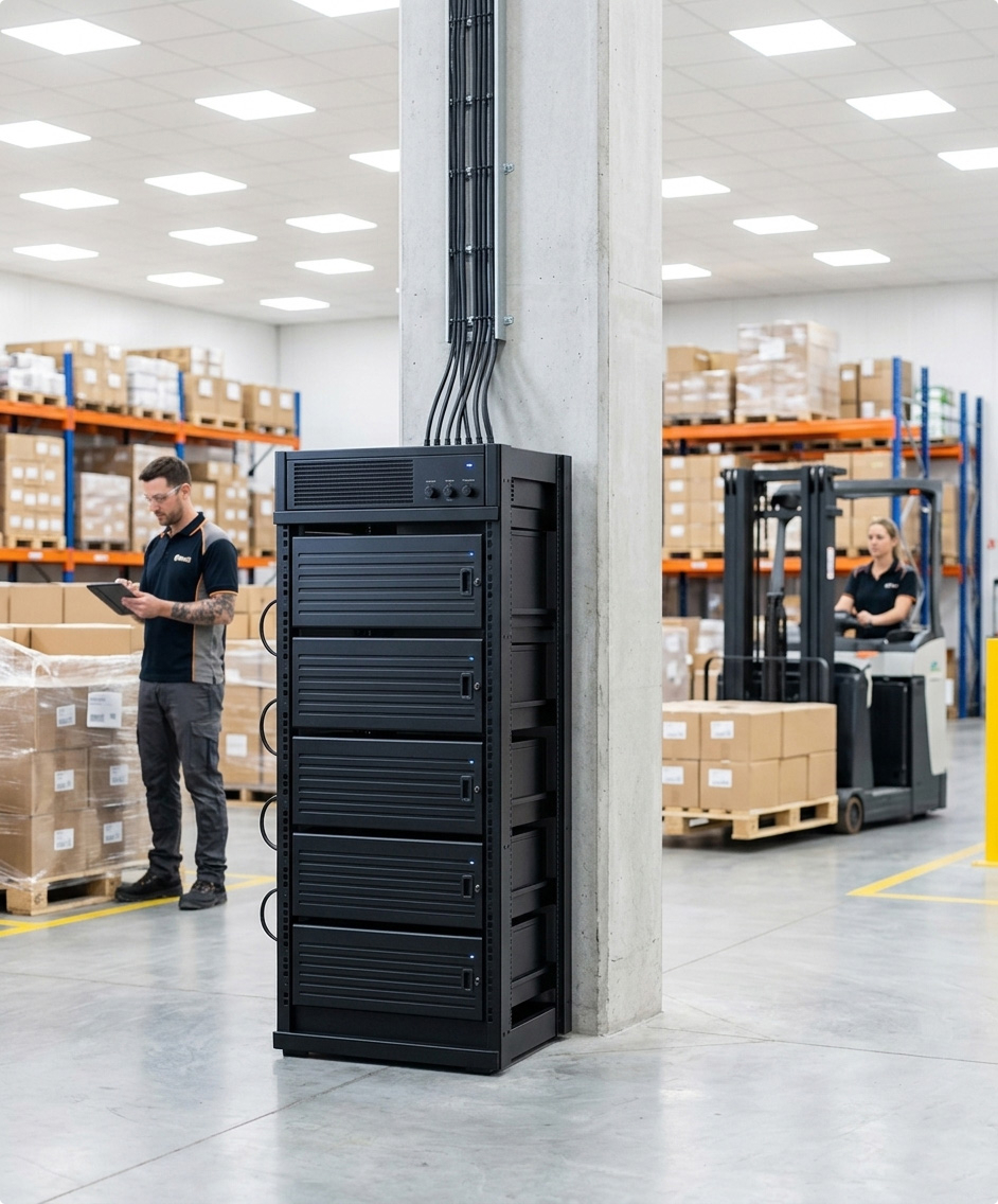 Cleo Battery in warehouse